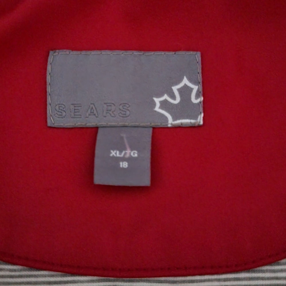Sears Raincoat Young Xl Or Women Medium - Picture 3 of 10